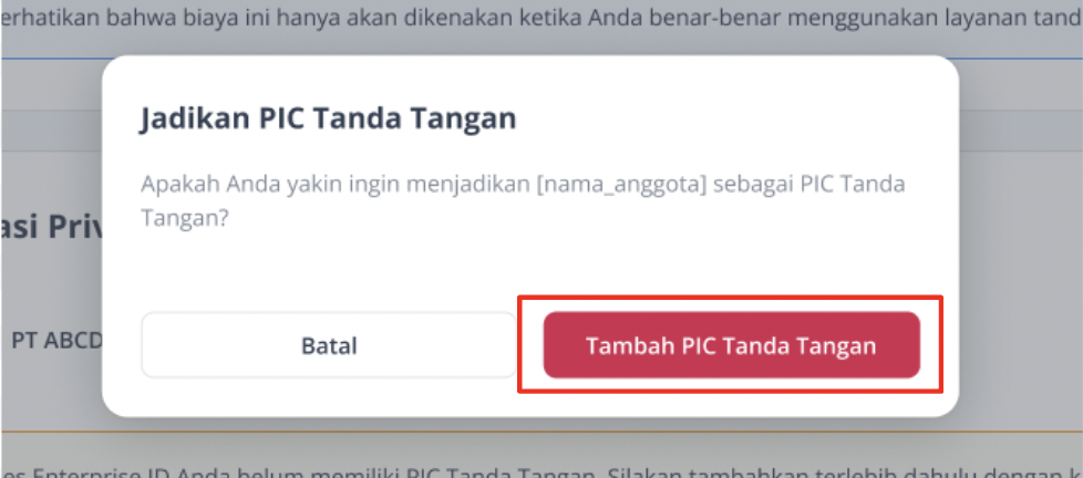 Panduan Pengaturan Tanda Tangan Elektronik – Pusat Bantuan INAPROC